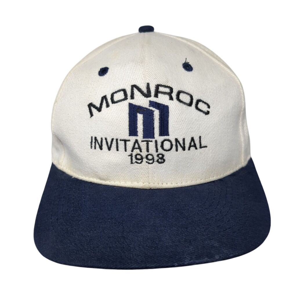 Monroc Invitational 1998 Slideback Hat Multicolor OS Adjustable Embroidered Otto
